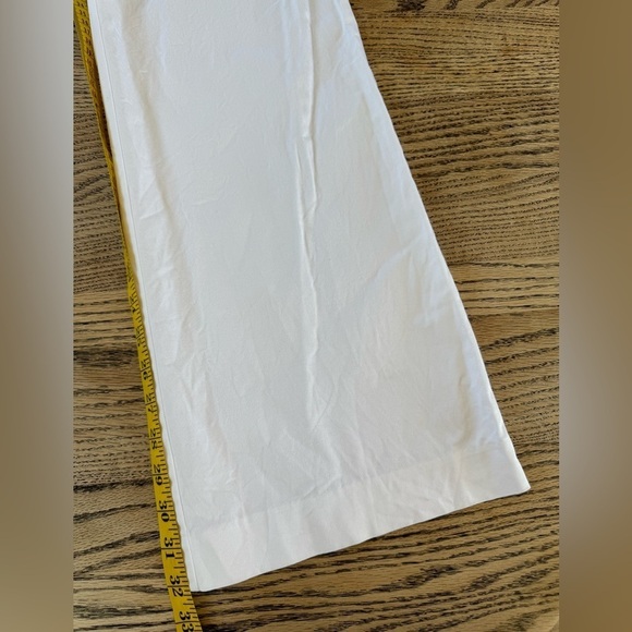 Michael Kors White Gramercy Fit Pants Women’s Size‎ 8 - Picture 2 of 9